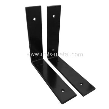 High Quality Black Metal Farmhouse Shelf Bracket